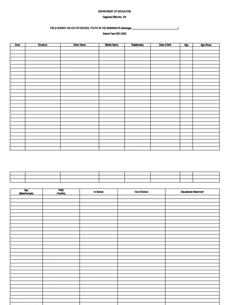 Family Mapping Tool | PDF