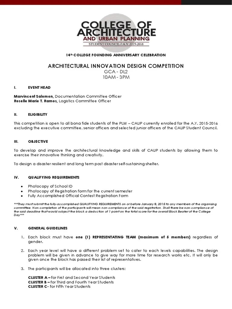 Innovation Competition | PDF