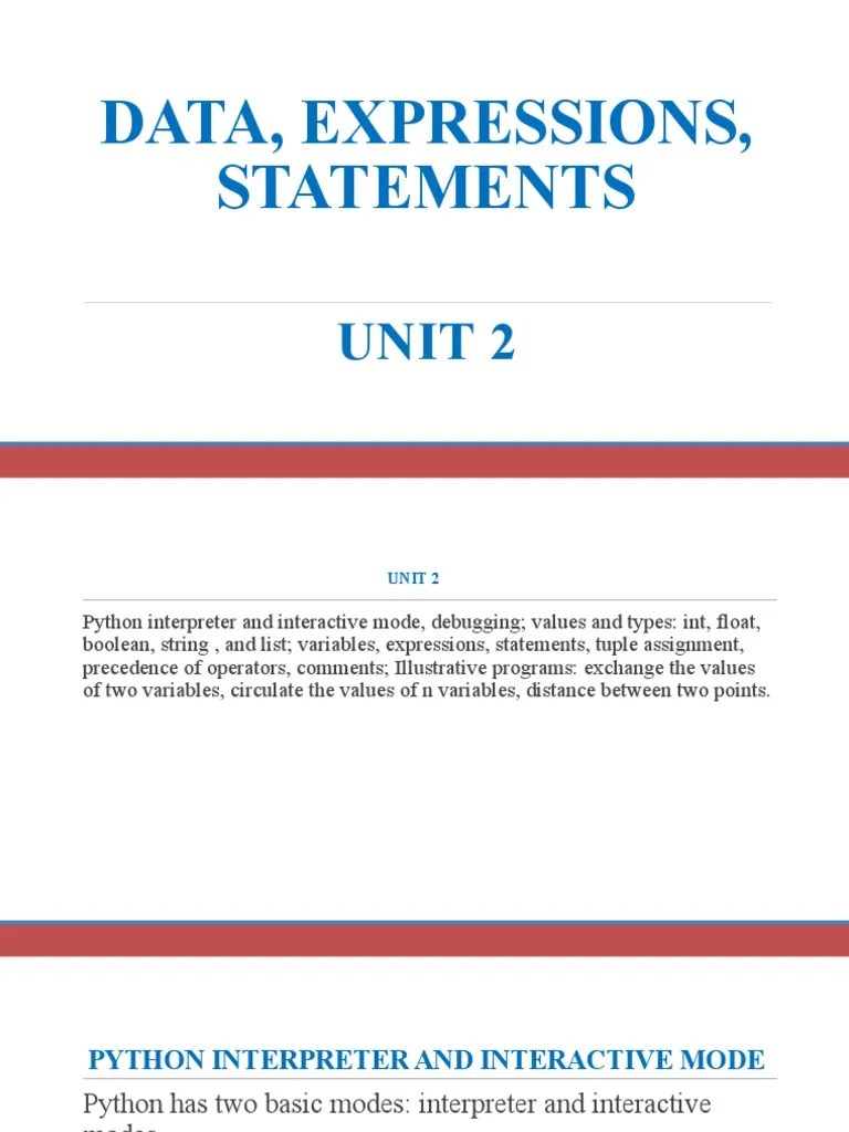 Unit 1 Data Type Variable Arithmetic Expressions And Precedence Pdf Data Type Integer - Abstract Background Collection - Retina Quality