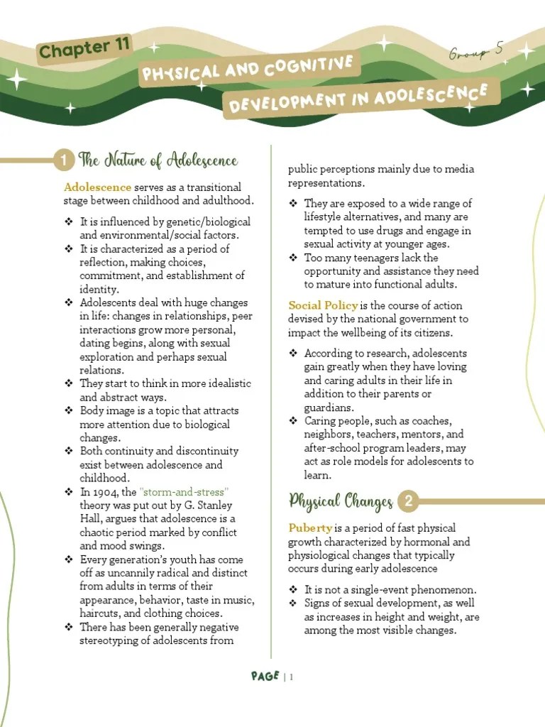 Understanding Adolescent Development: A Comprehensive Analysis Of The Physical, Psychological ...