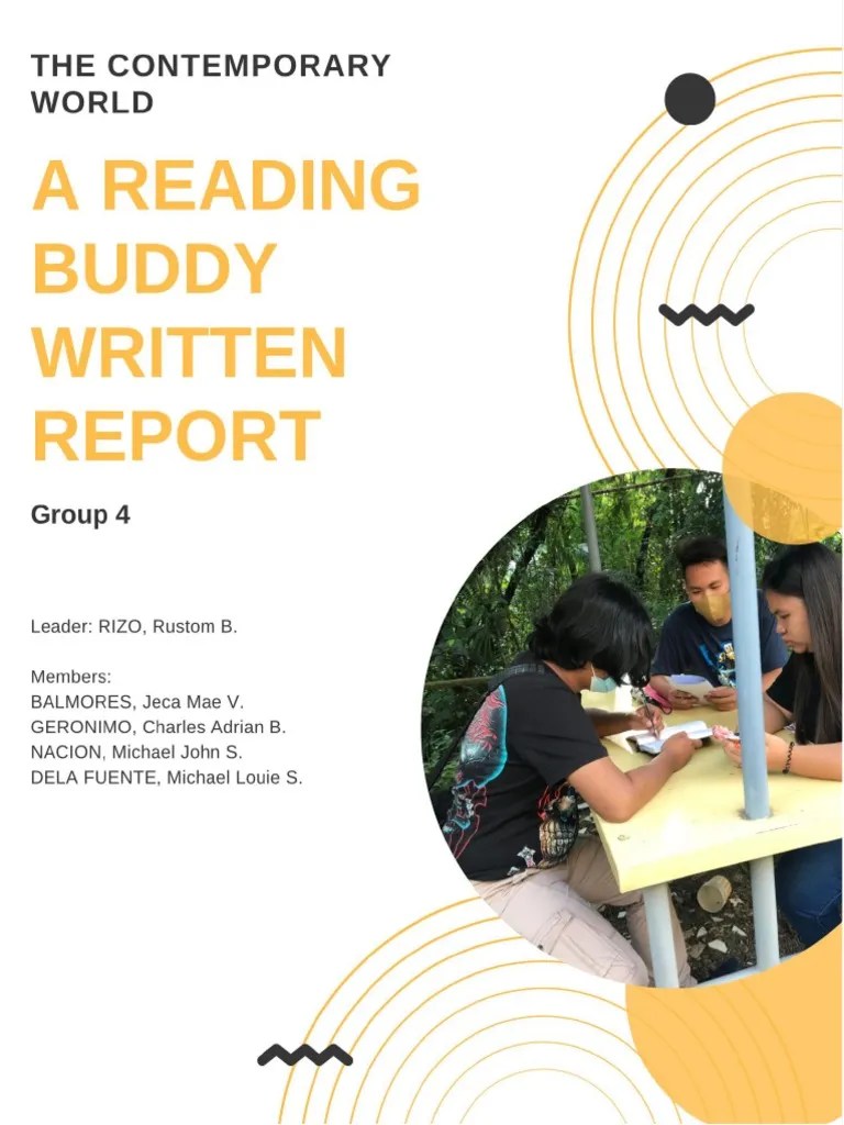 Group 4 - A Reading Buddy Written Report | PDF
