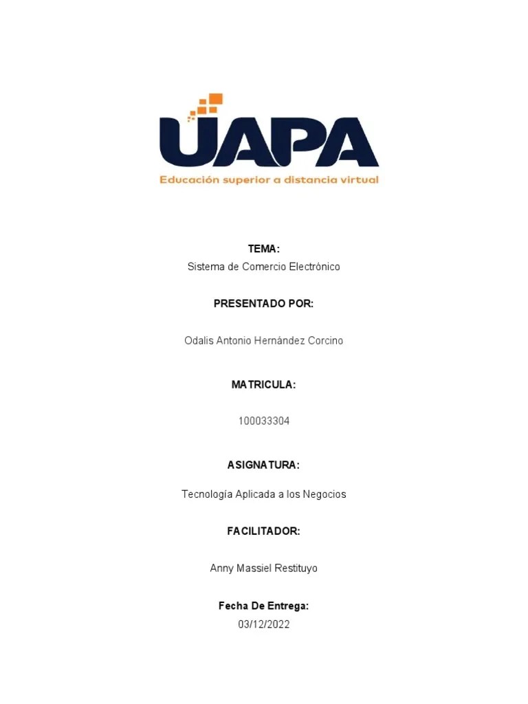 Tarea 7 De Tecnologia Aplicada A Los Negocios | Descargar Gratis PDF | Comercio Electrónico ...