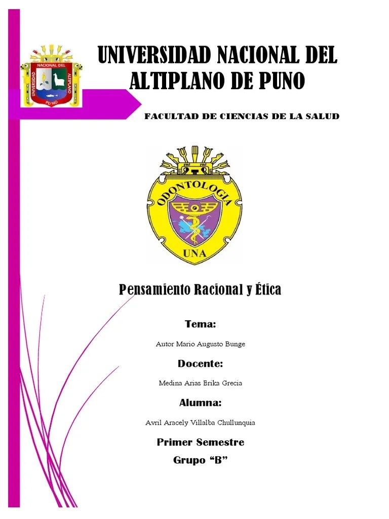 Mario Augusto Bunge | PDF | Método Científico | Conocimiento