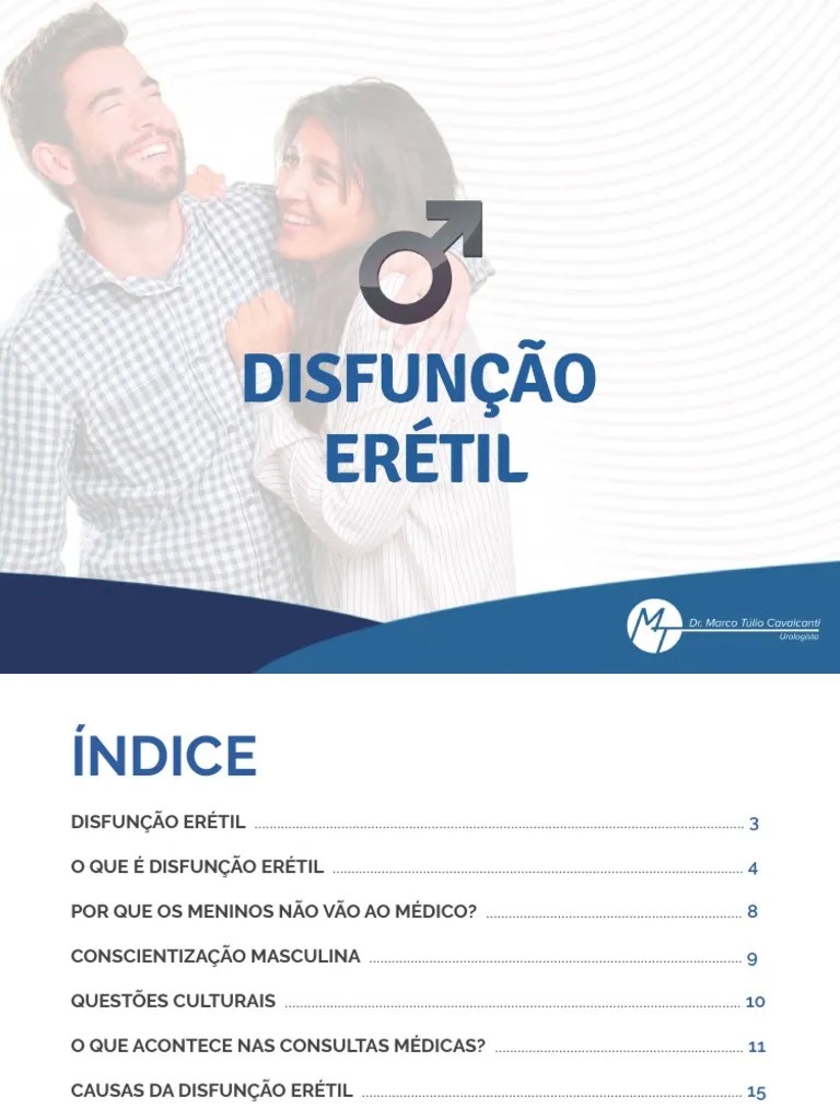 Ebook Disfuno Ertil Dr. Marco Tulio Cavalcanti | PDF | Disfunção Erétil ...
