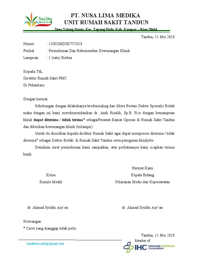 Surat Permohonan Ke Mitra Bestari | PDF