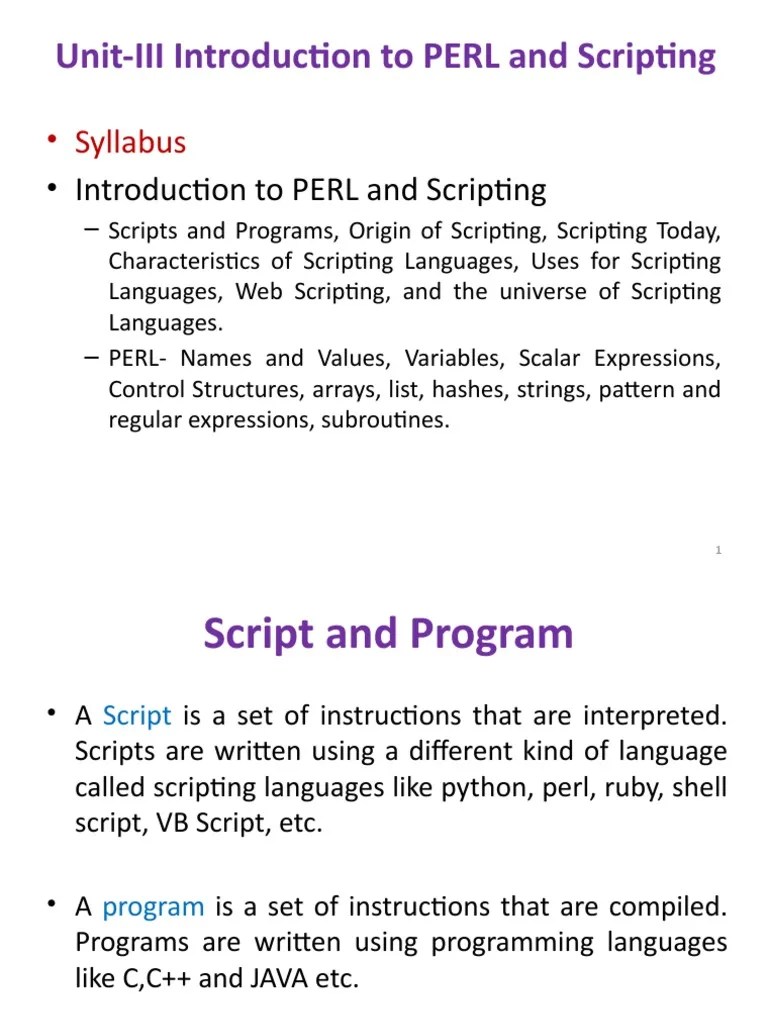 Unit 3 | PDF | Scripting Language | Regular Expression
