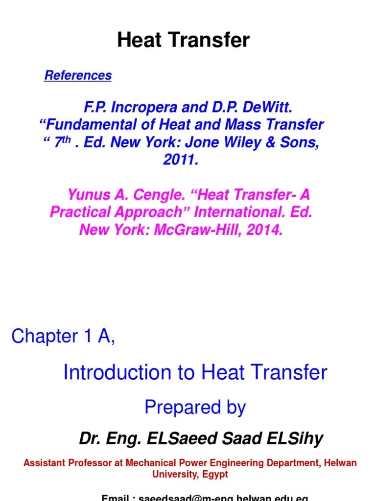 Heat Transfer Mechanisms | PDF | Thermal Conduction | Heat Exchanger