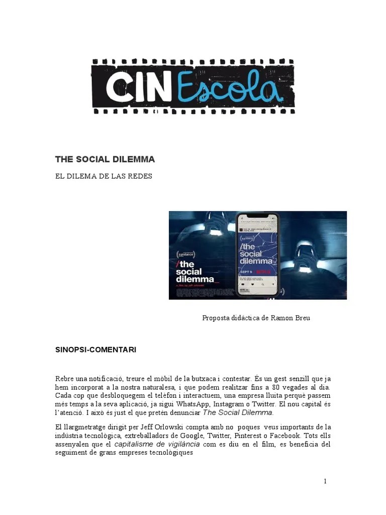 The Social Dilemma | PDF