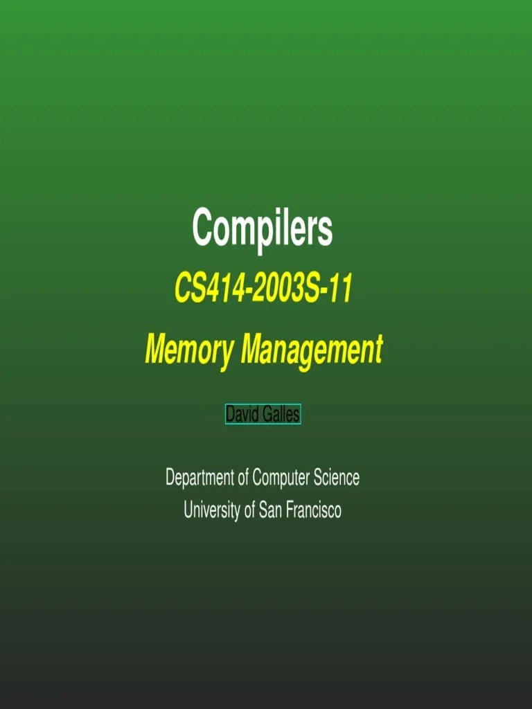 Lecture11 Java | PDF | Pointer (Computer Programming) | Variable ...