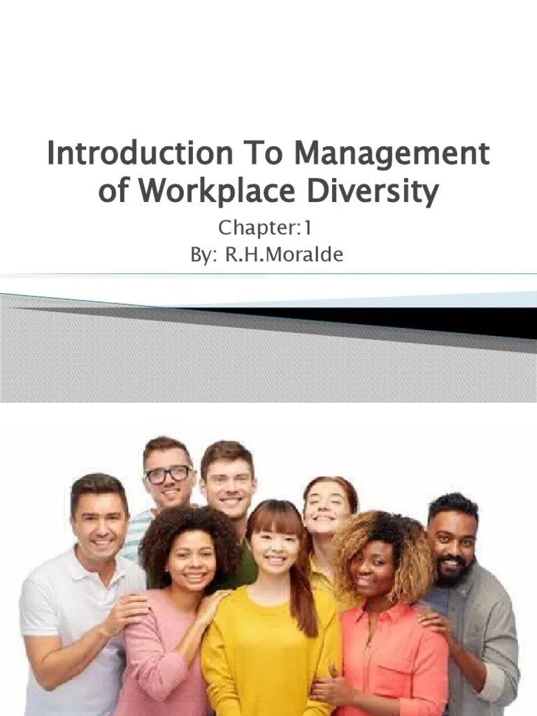 CHAPTER 1 - Introduction To Management Of Workplace Diversity | PDF