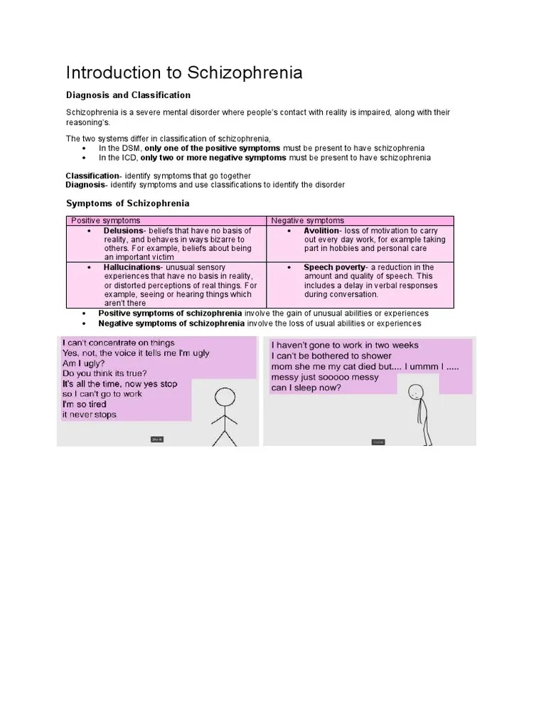 Schizophrenia | PDF | Schizophrenia | Antipsychotic