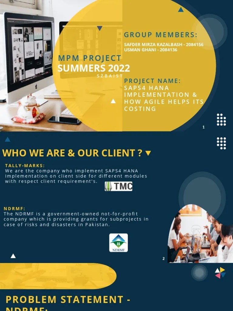 Sap S4hana - Project | PDF | Business