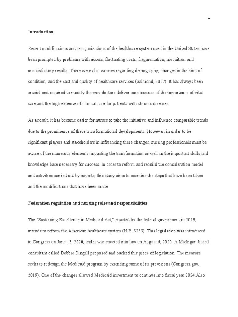 Introduction | PDF | Nursing | Health Care