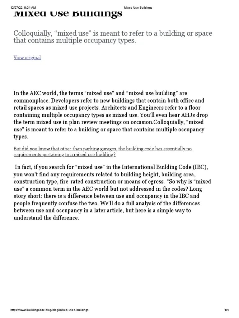 Mixed Use Buildings | PDF | Mixed Use Development | Building