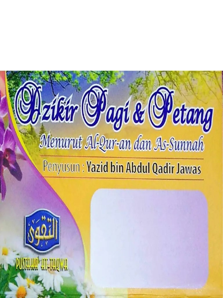 Dzikir pagi & petang