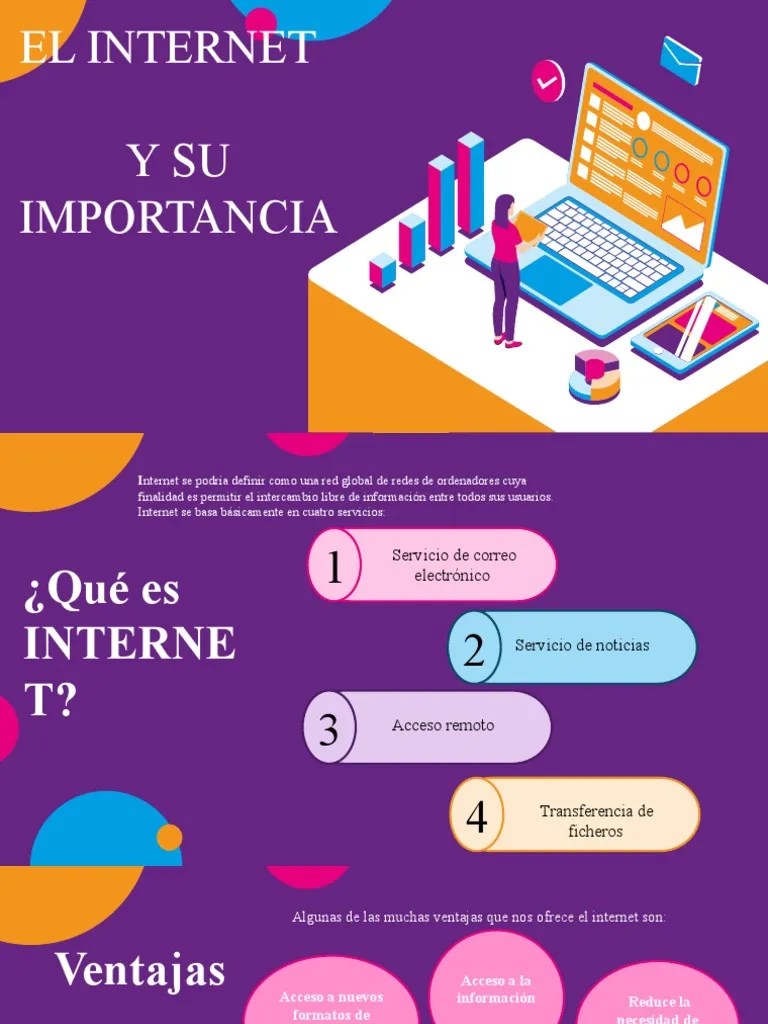 El Internet Y Su Importancia | PDF | Internet | Servidor (Computación)