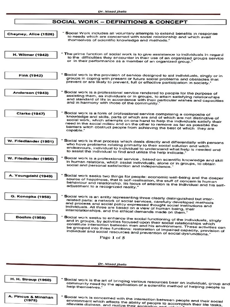 Social Work | PDF | Social Work | Psychology