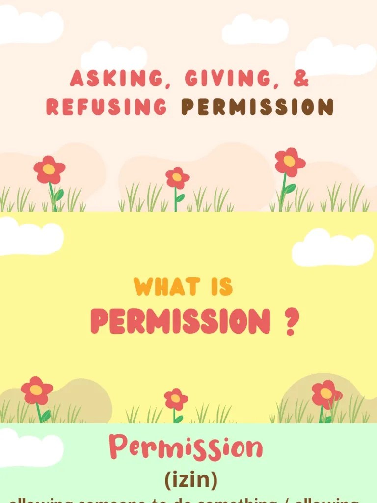 Asking, Giving, Refusing Permission | PDF