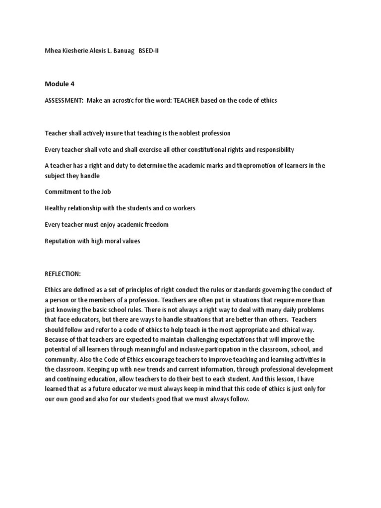 Prof. Ed 2 Module 4 And 5 | PDF | Teachers | Teaching Method