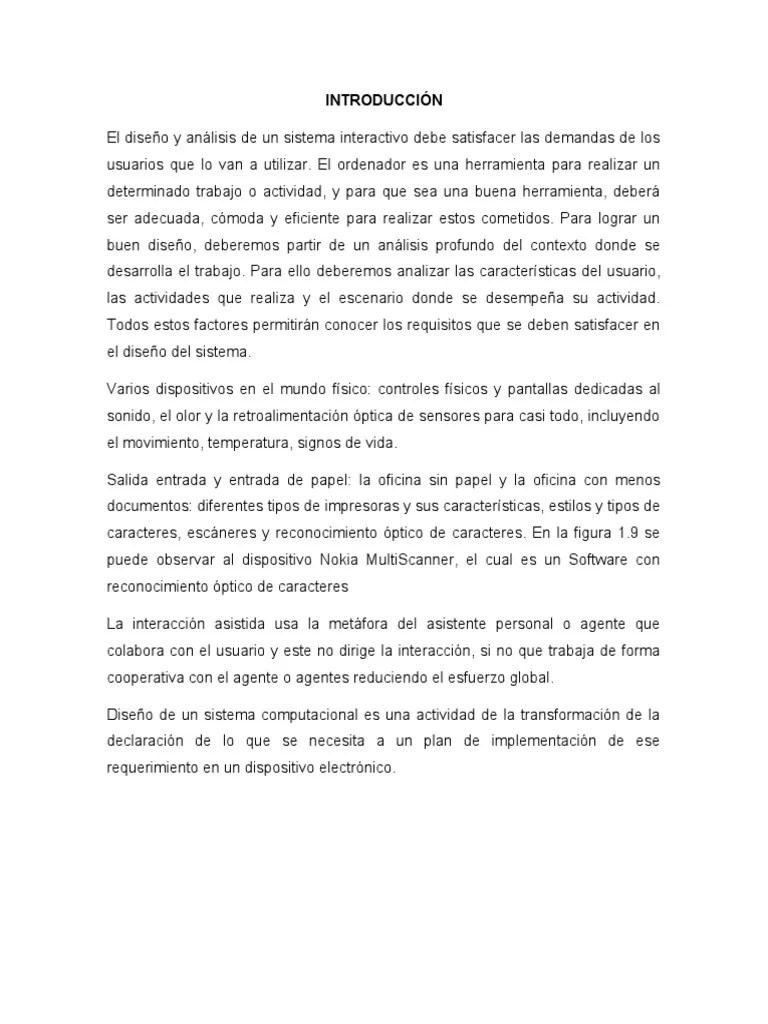 Analisis Y Diseño | PDF | Usabilidad | Software