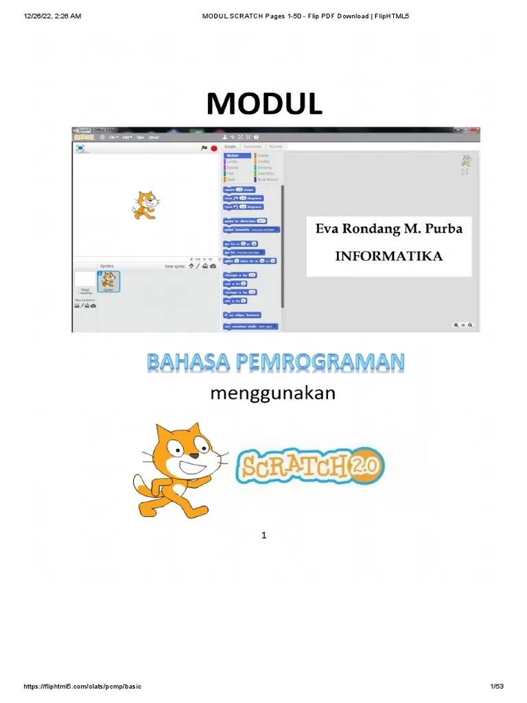 Modul Scratch Pages 1-50 - Flip PDF Download - Fliphtml5 | PDF