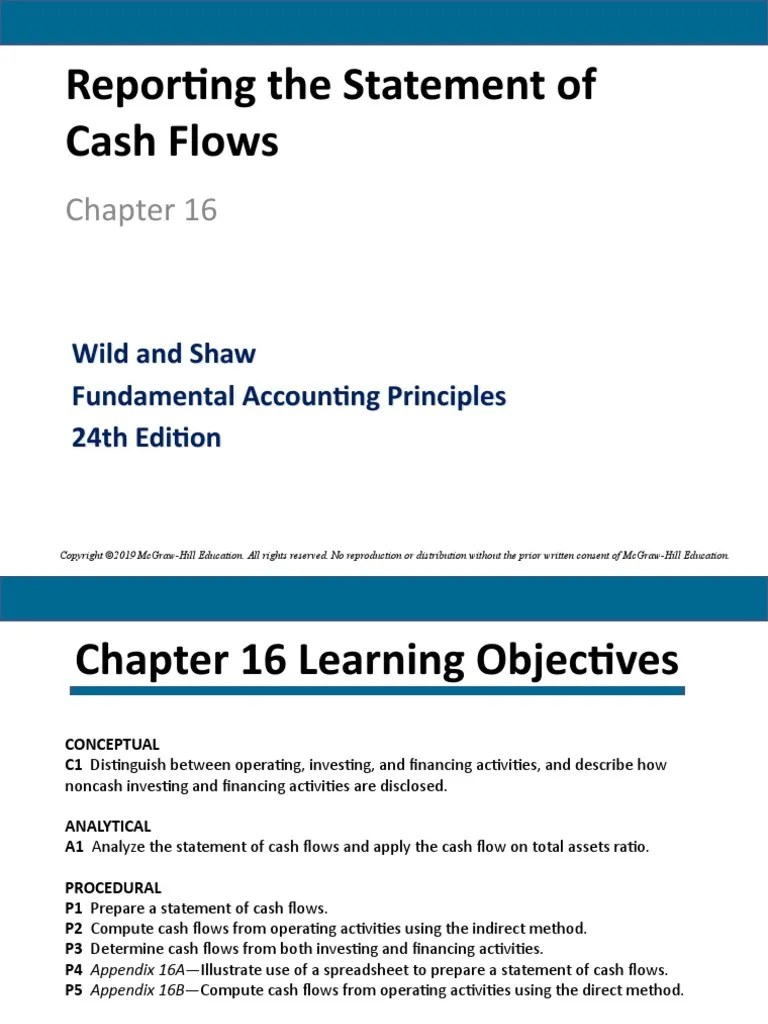 Chapter 3 - Part 1 | PDF | Cash Flow Statement | Income Statement