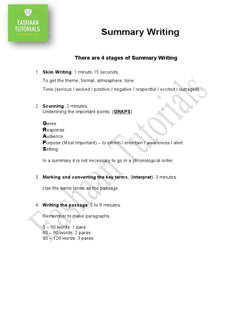 Summary Writing | PDF | Car | Engines