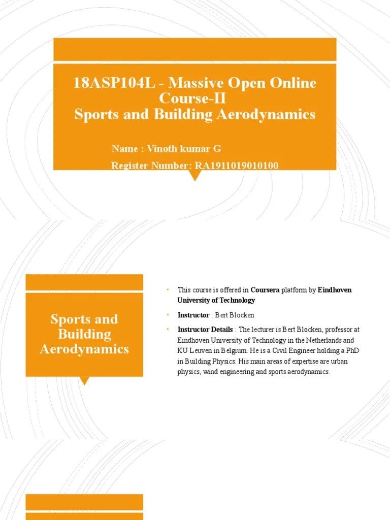 MOOC-II | PDF | Fluid Dynamics | Wind Tunnel