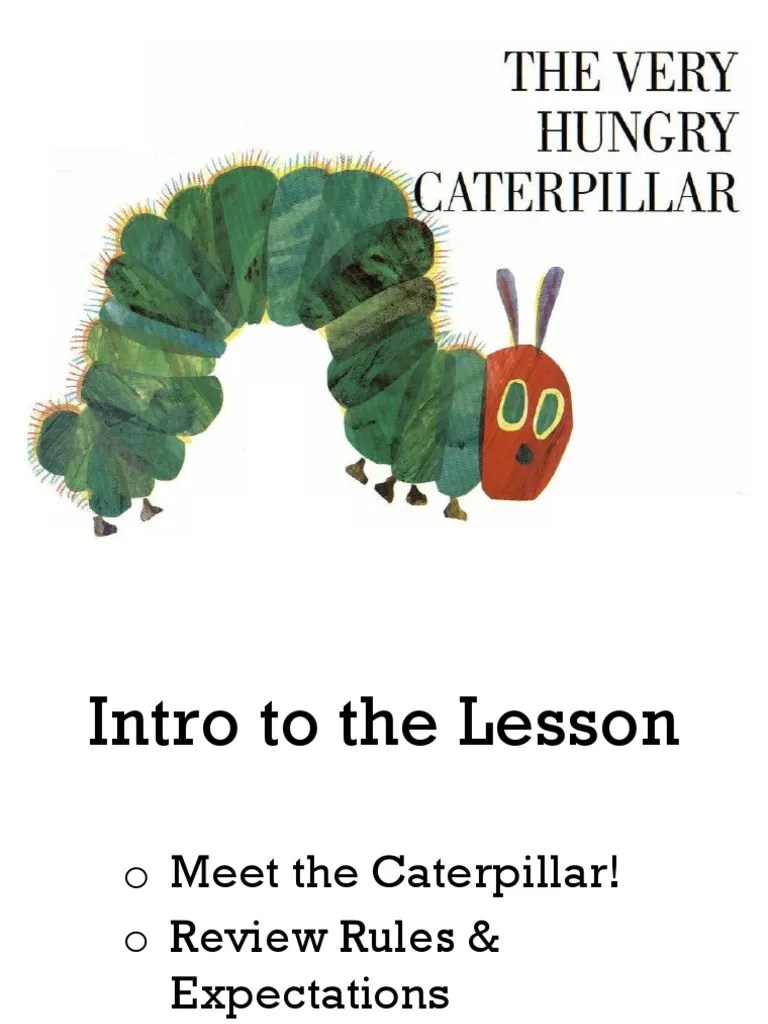 The Very Hungry Caterpillar | PDF | Butterfly | Insects