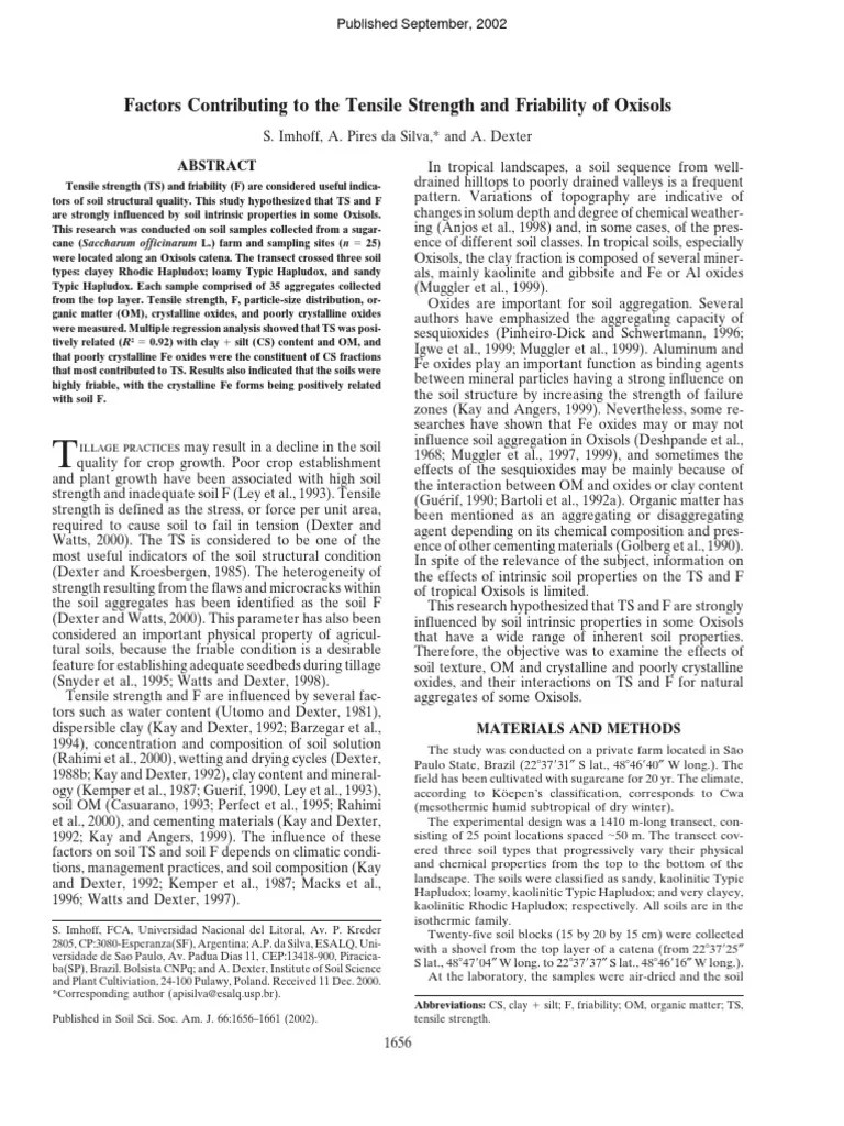 Tensile Strength | PDF | Soil | Clay