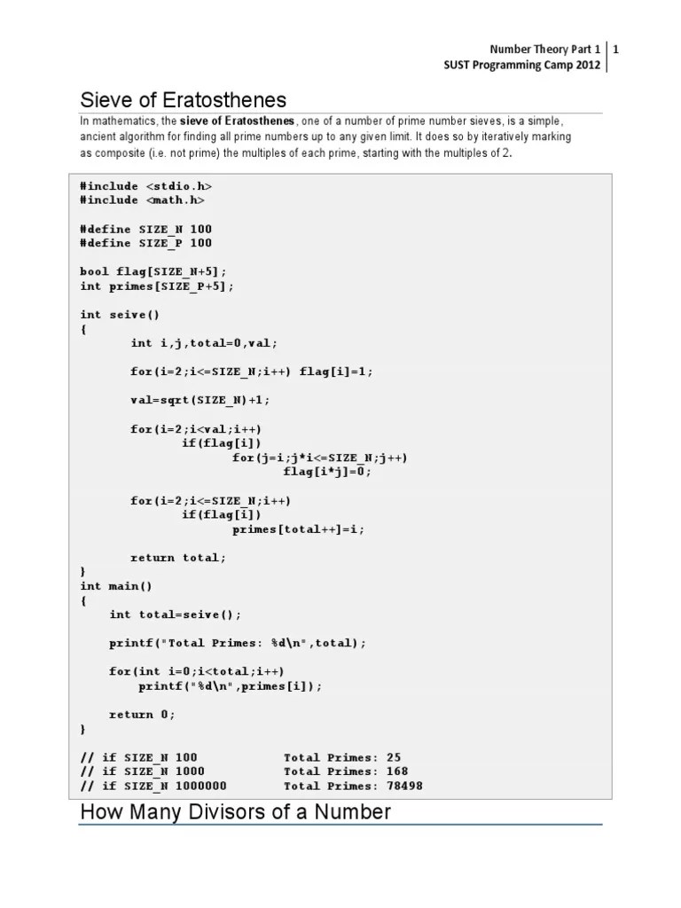 Number Theory | PDF | Arithmetic | Discrete Mathematics