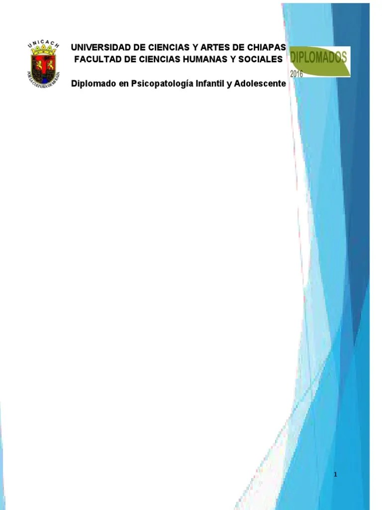 Psicopatología Infantil Y Adolescente | PDF | Comportamiento ...