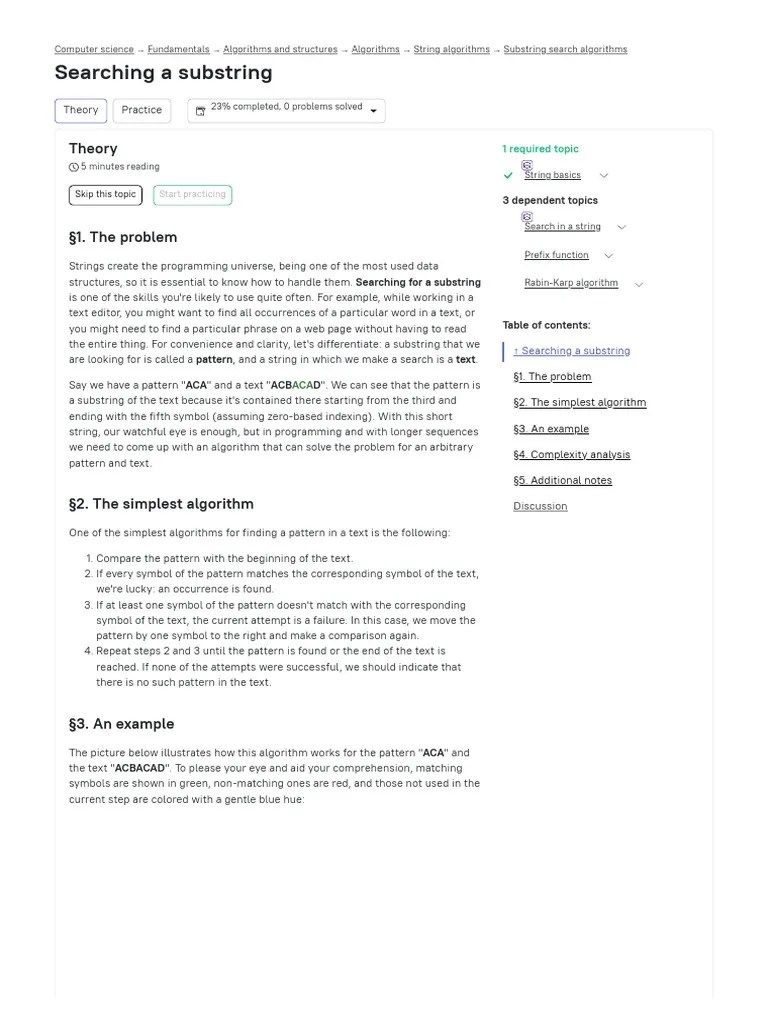 Searching A Substring - JetBrains Academy - Learn Programming By ...