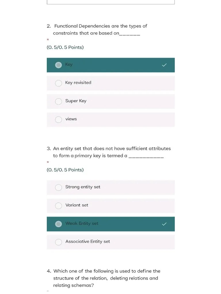 1200 Database Management System Dbms Solved Mcqs With Pdf Download - Professional Mobile Landscape Images | Free Download