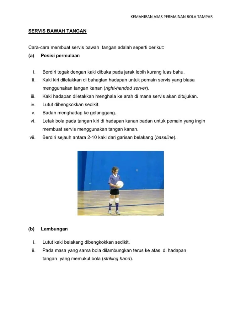 Servis Bawah Tangan | PDF