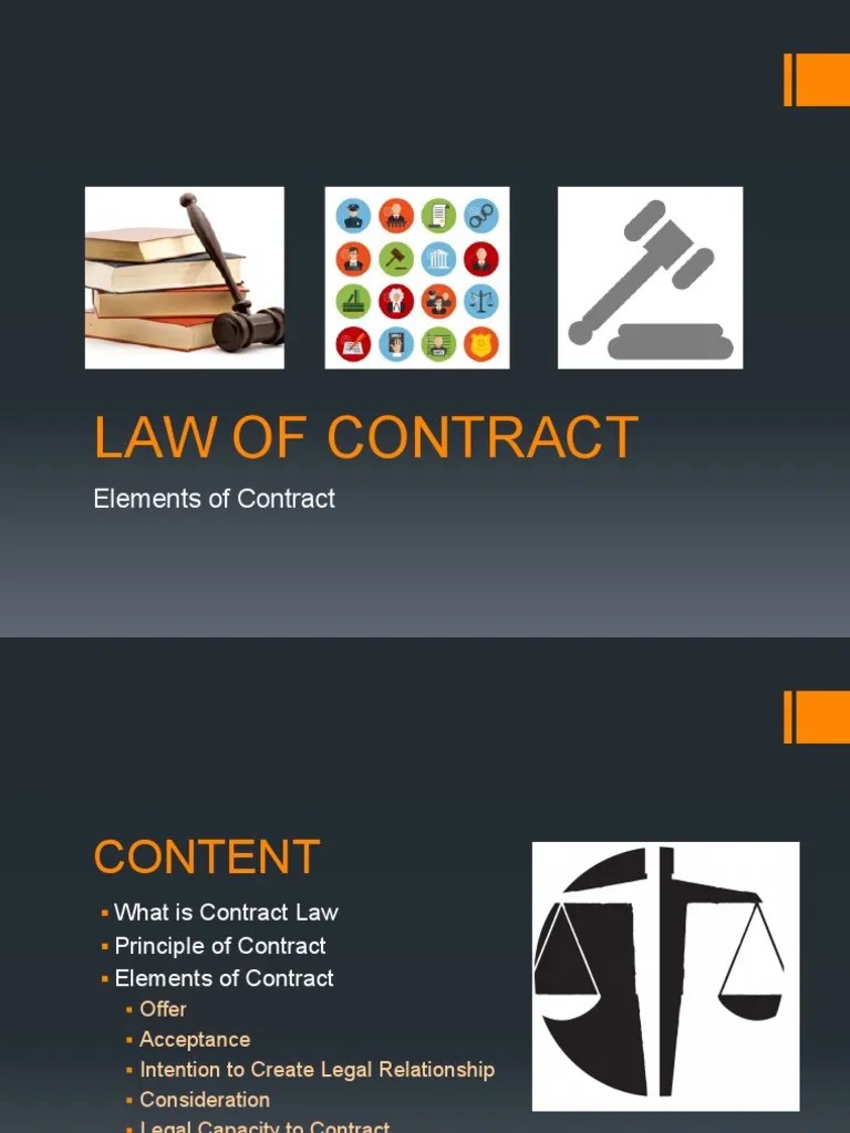 Principles Of Contract Law | Download Free PDF | Offer And Acceptance ...