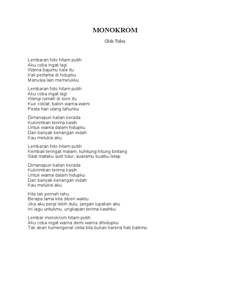 Lirik Pdf