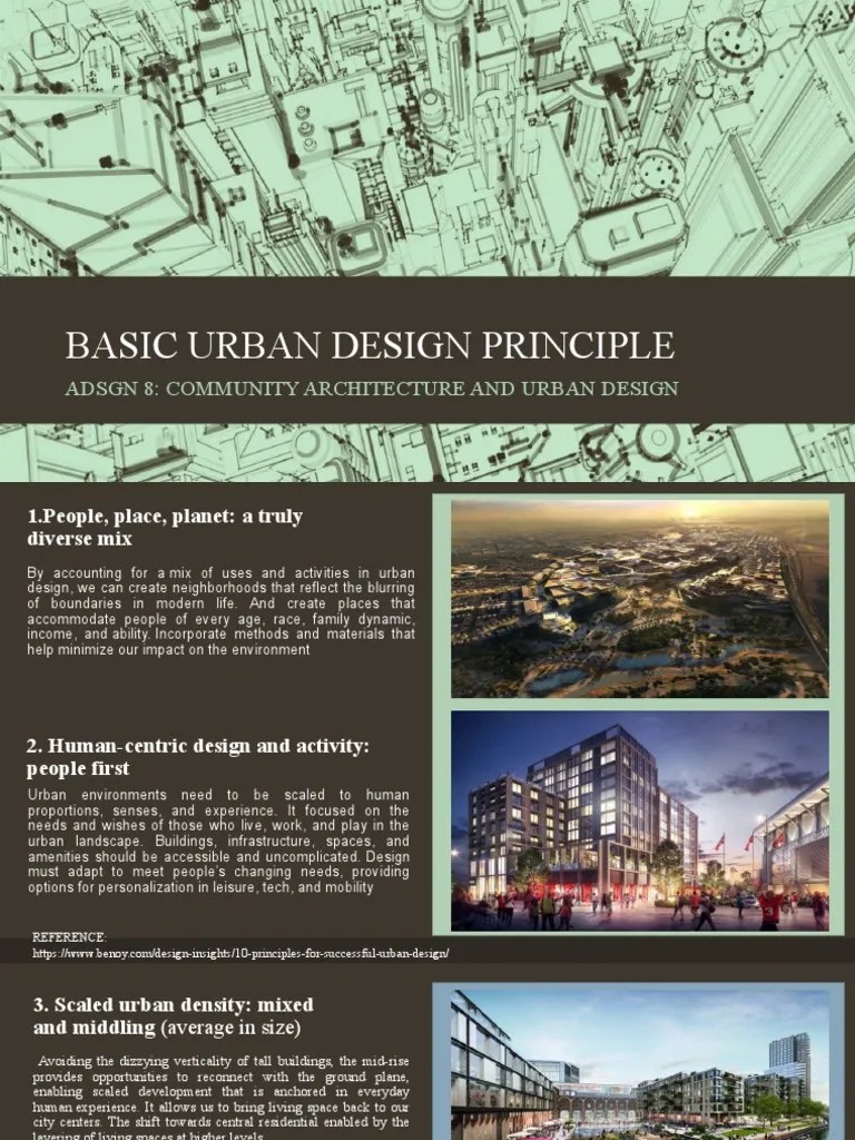 Basic Urban Design Principle | Download Free PDF | Urban Design | City