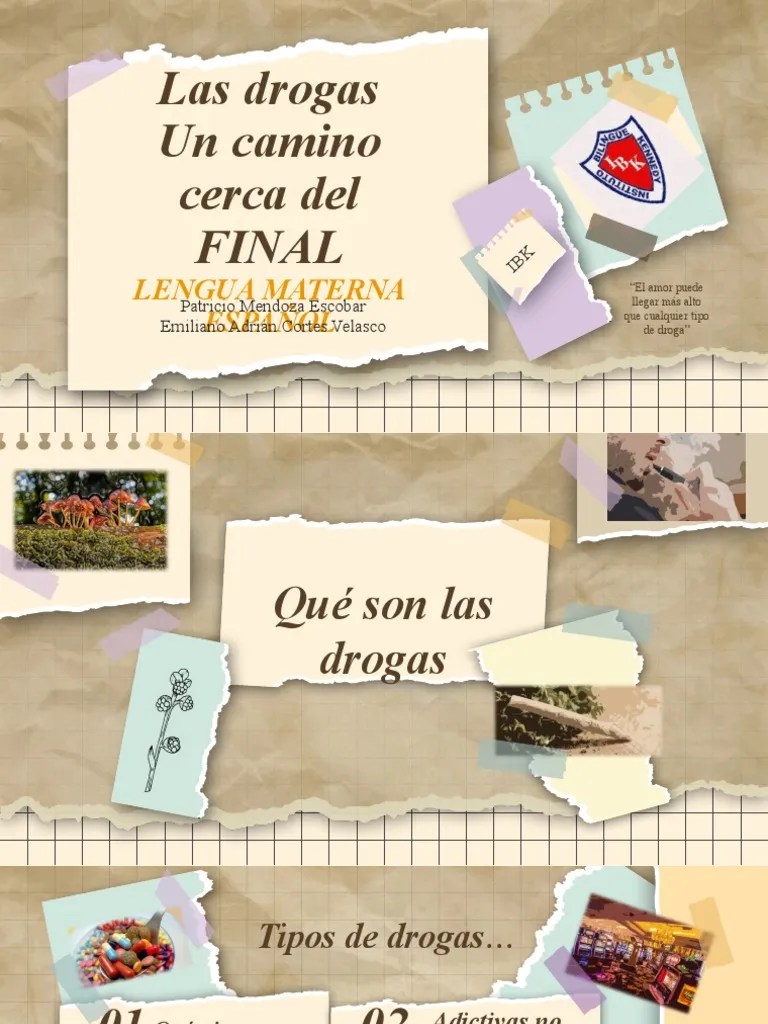 Las Drogas Power Point Presentation | PDF | Drogas | Cannabis (Droga)