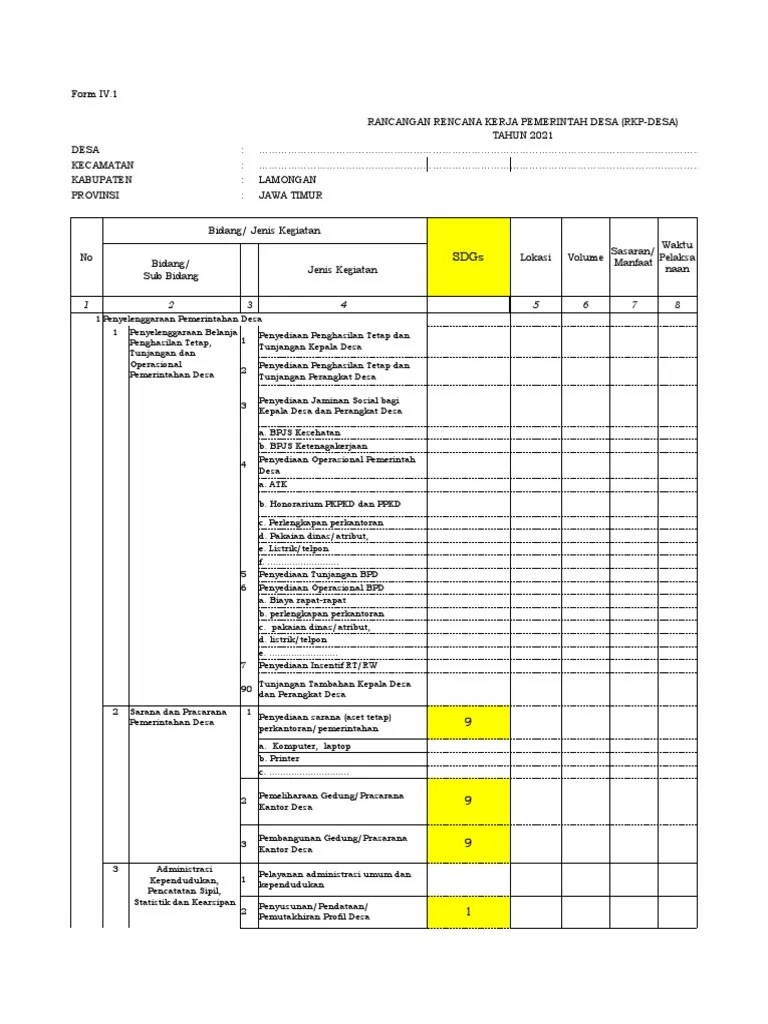 Rancangan Du Rkp Rkp Desa 2021 Pdf - Stunning HD Dark Photos | Free Download