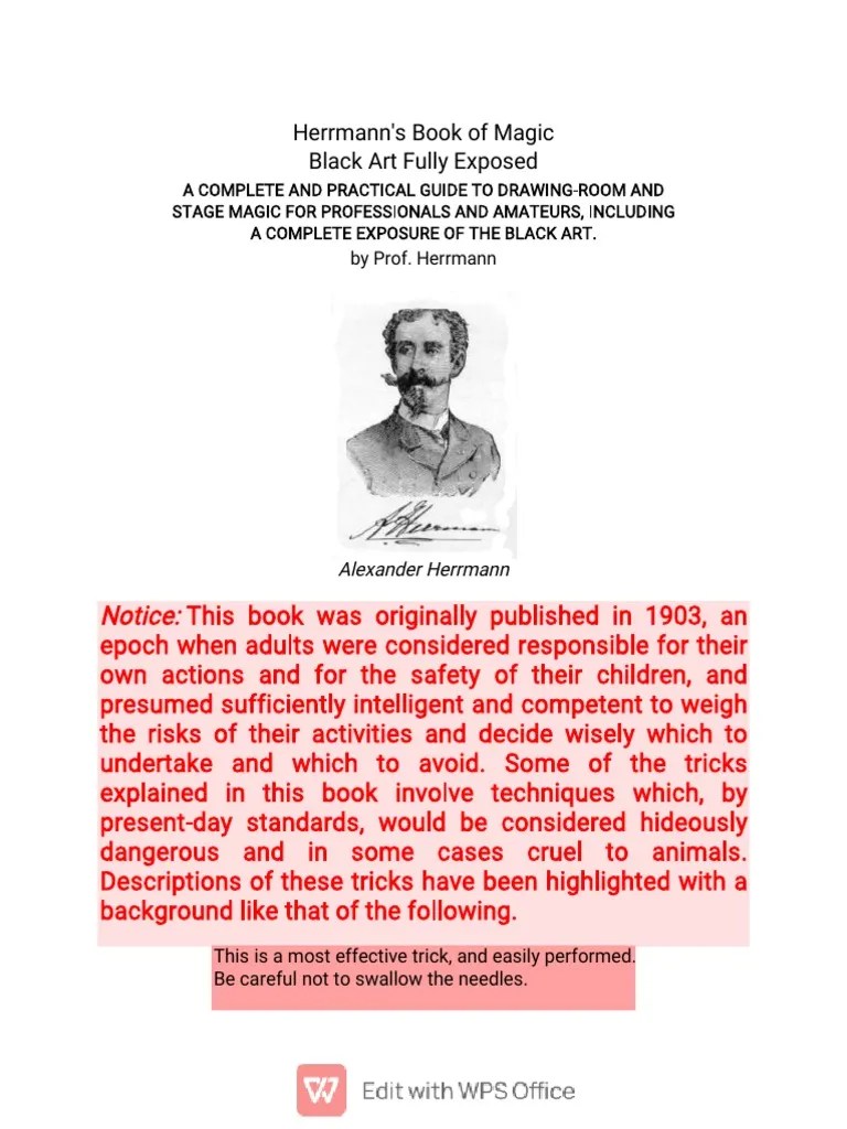 Magic Book | Download Free PDF | Magic (Illusion) | Hand