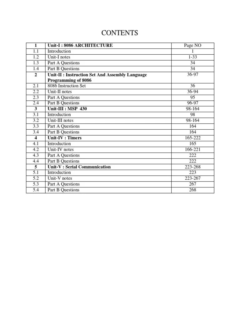 Microprocessor And Microcontroller (III EEE) | PDF | Central Processing ...