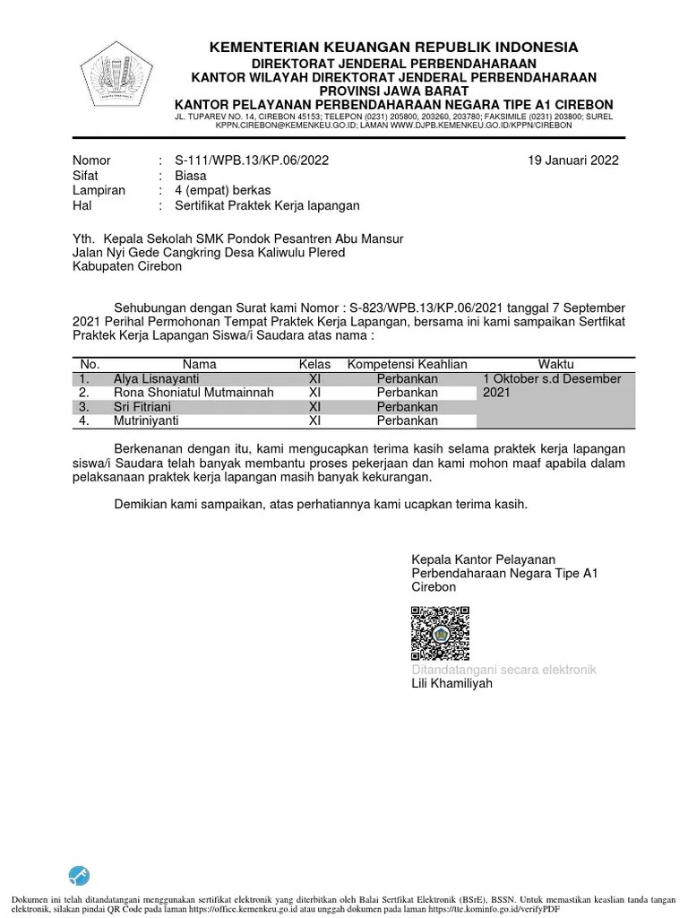 Sertifikat Pkl Triyono Pdf - Premium Vintage Texture Gallery - Ultra HD