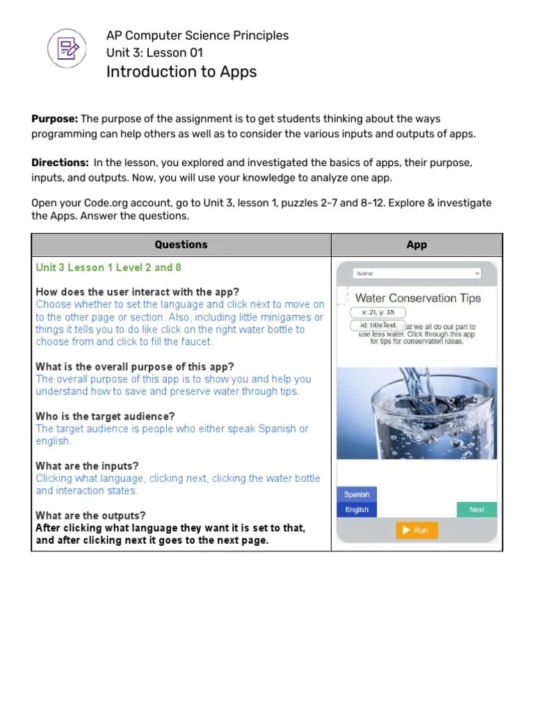 Analyze Apps Inputs & Outputs | PDF | Mobile App | Input/Output