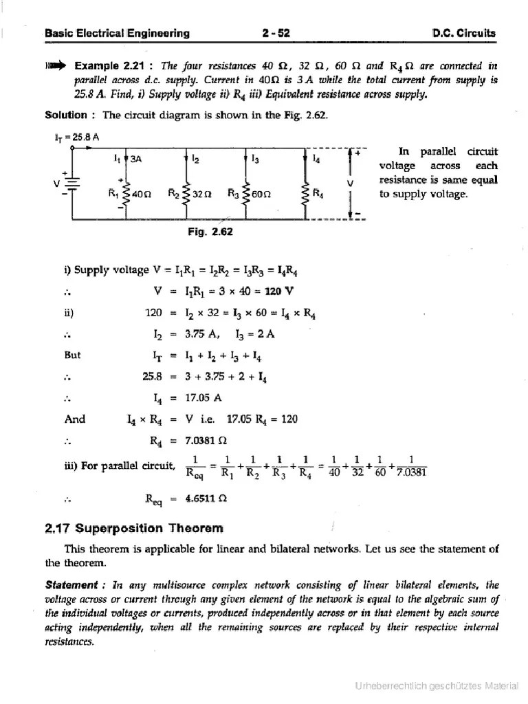 Superposition Theorem | PDF