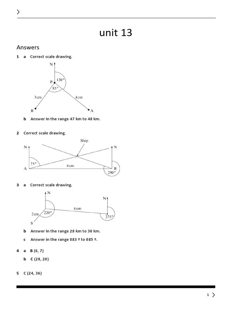 Unit 13 Worksheet Answers | PDF