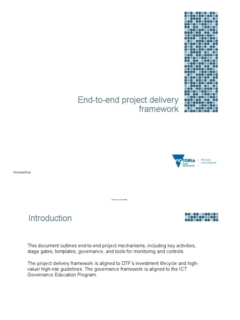 PM GUIDE 03 End To End Project Delivery Framework | Download Free PDF | Project Management ...