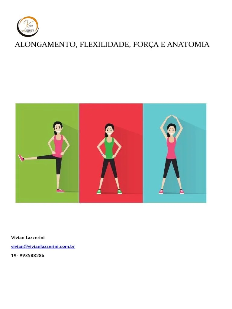 Alongamento E Anatomia 2 | PDF | Sistema Locomotor | Anatomia