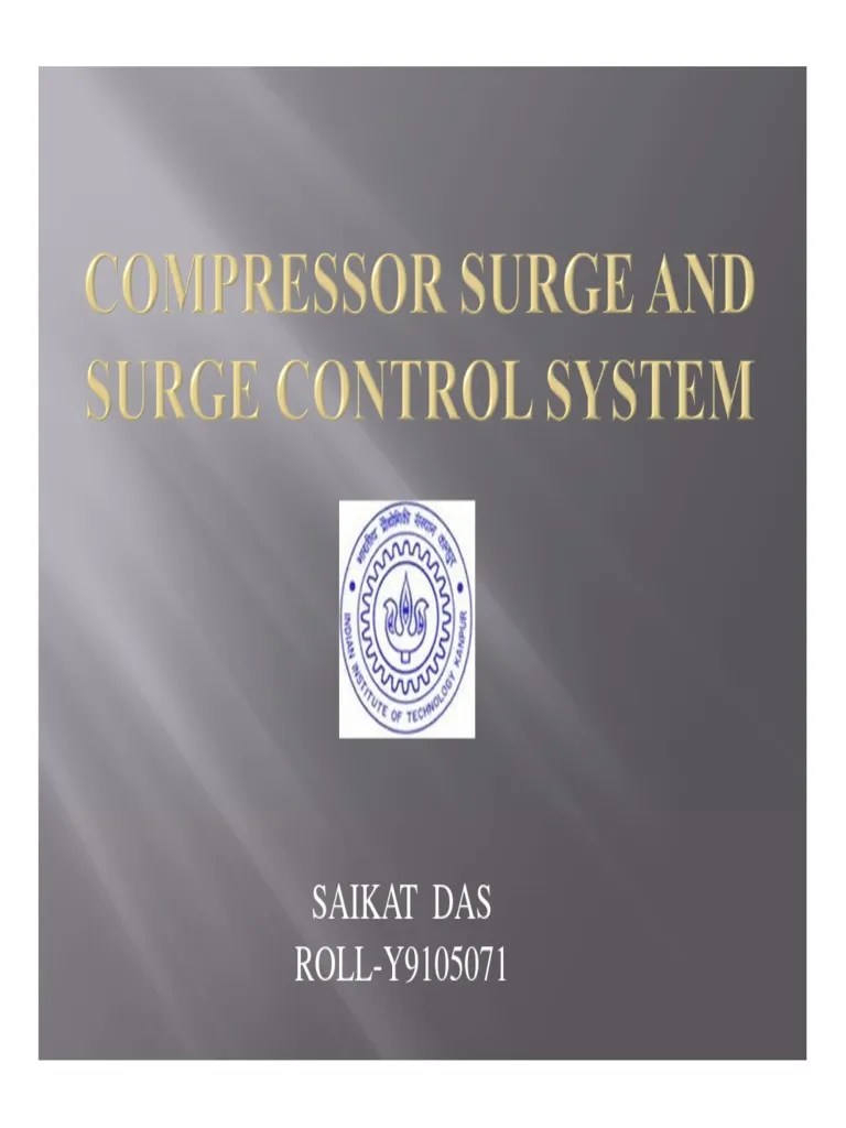 Compressor Surge And Surge Control System | PDF