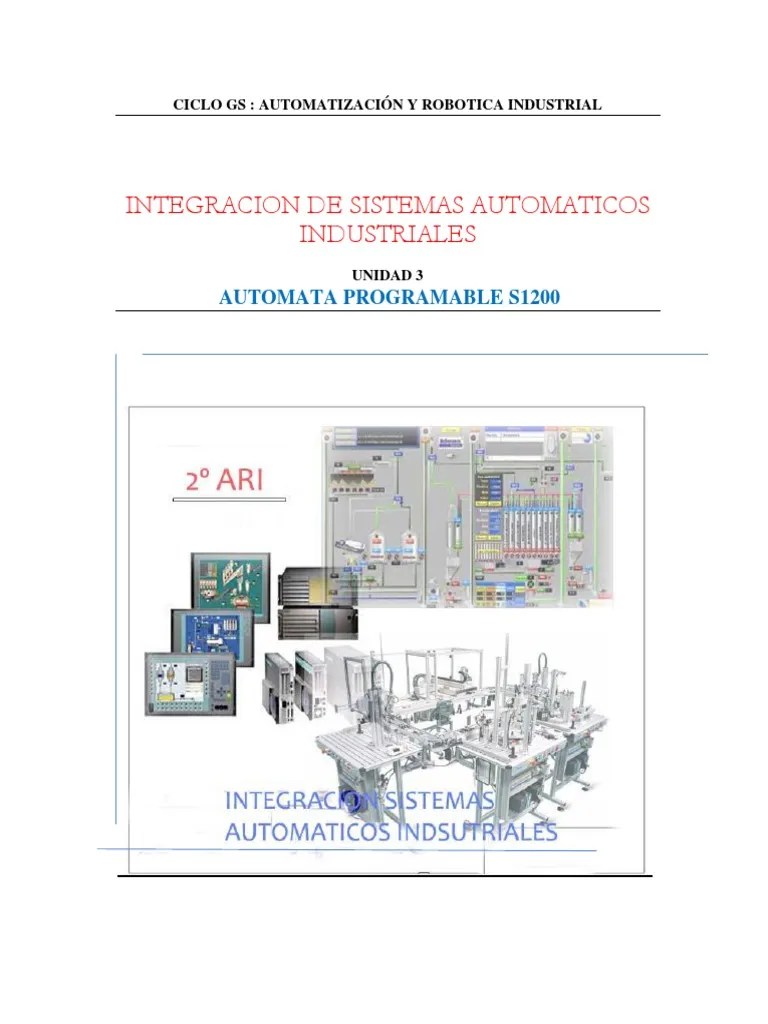 Unidad 3 - Automata Programable S1200 | PDF | Poco | Unidad Central De Procesamiento